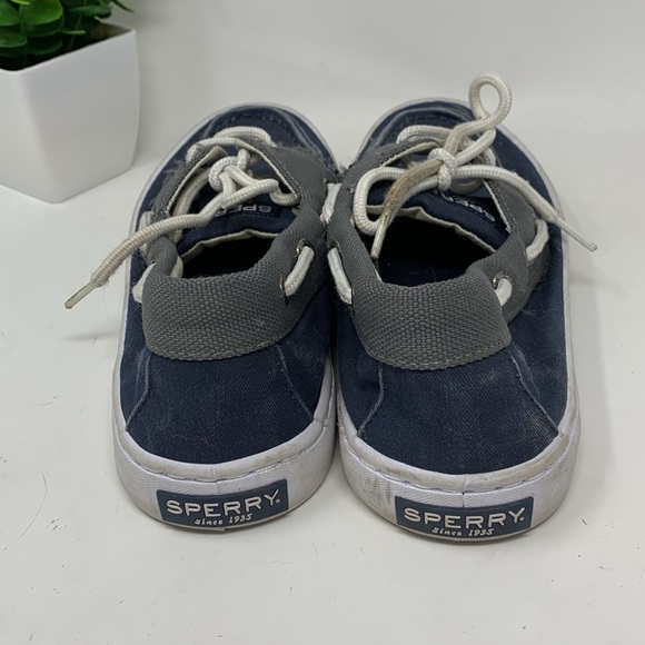 Sperry Men's Classic 2-Eye Canvas Boat Shoe with Comfort Memory Foam size 8 - Picture 5 of 9